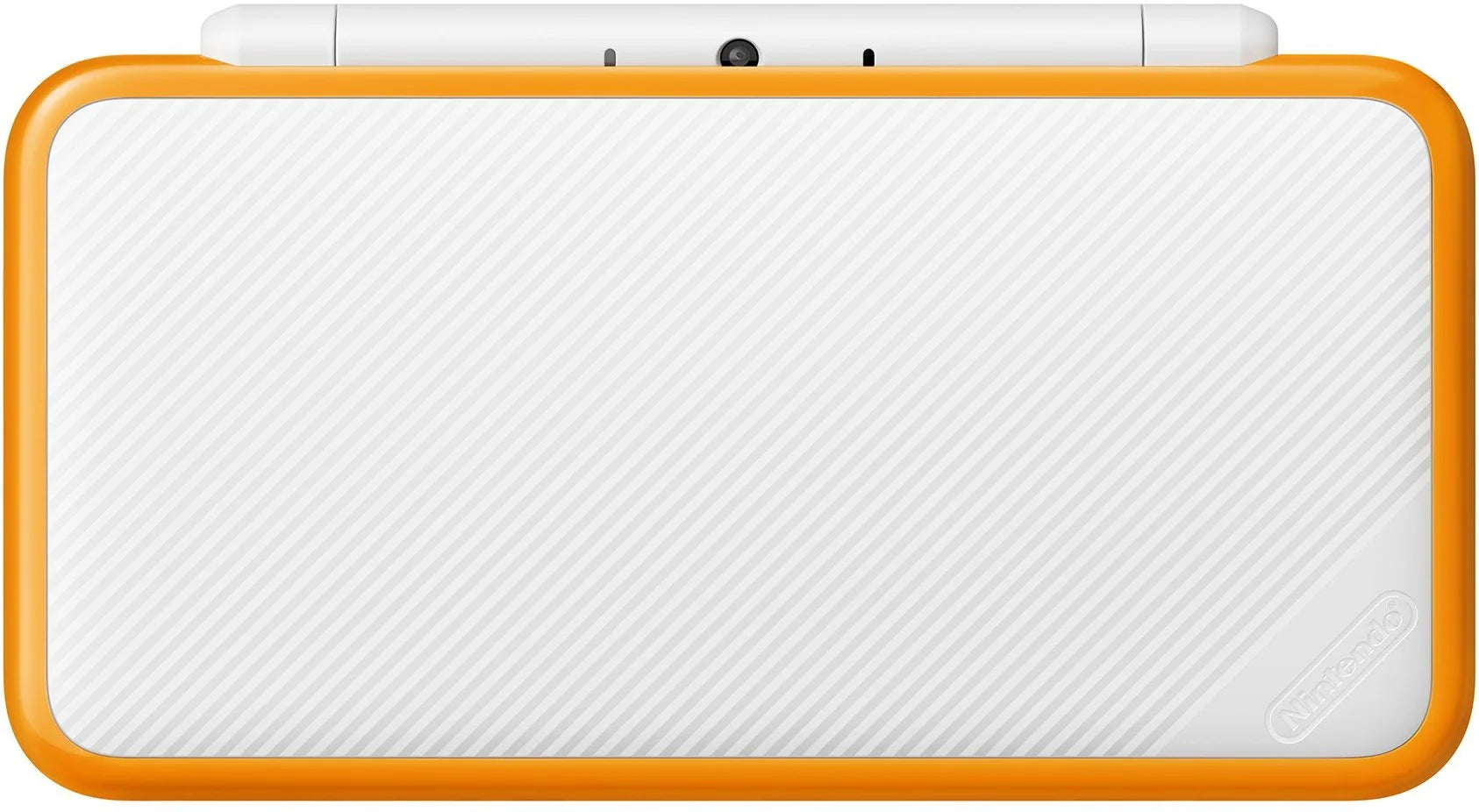 Nintendo 2DS XL Portable Gaming Console, White & Orange M6187