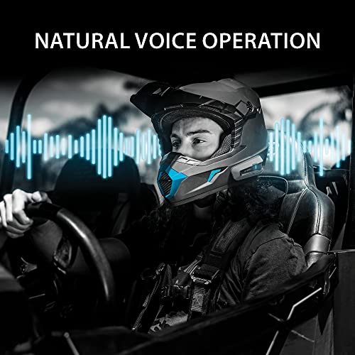 Cardo PACKTALK Edge Motorcycle Bluetooth Headset Intercom - Single Pack, Black T745612