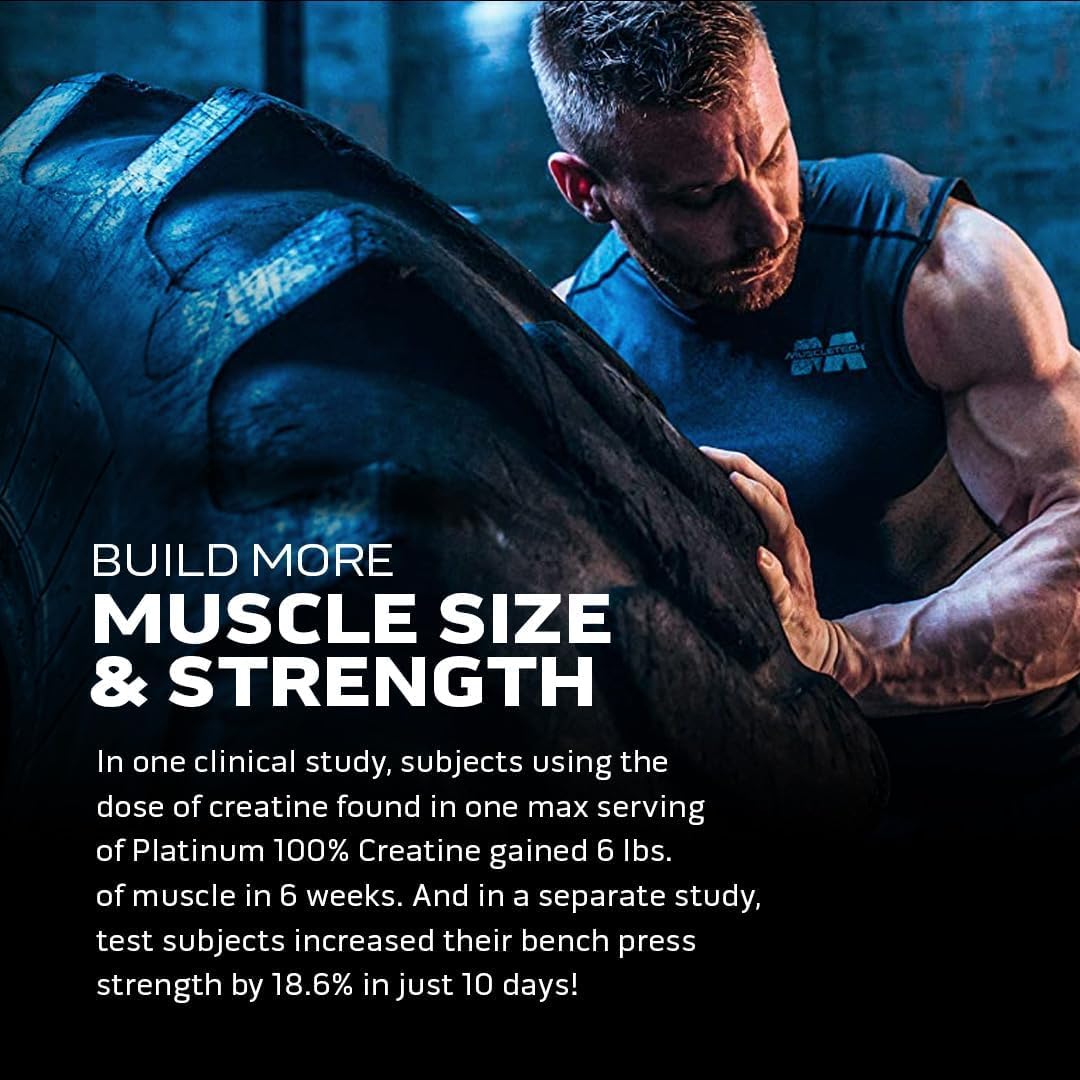Muscletech Nitro-Tech Whey Protein Isolate & Creatine Monohydrate Powder I3666