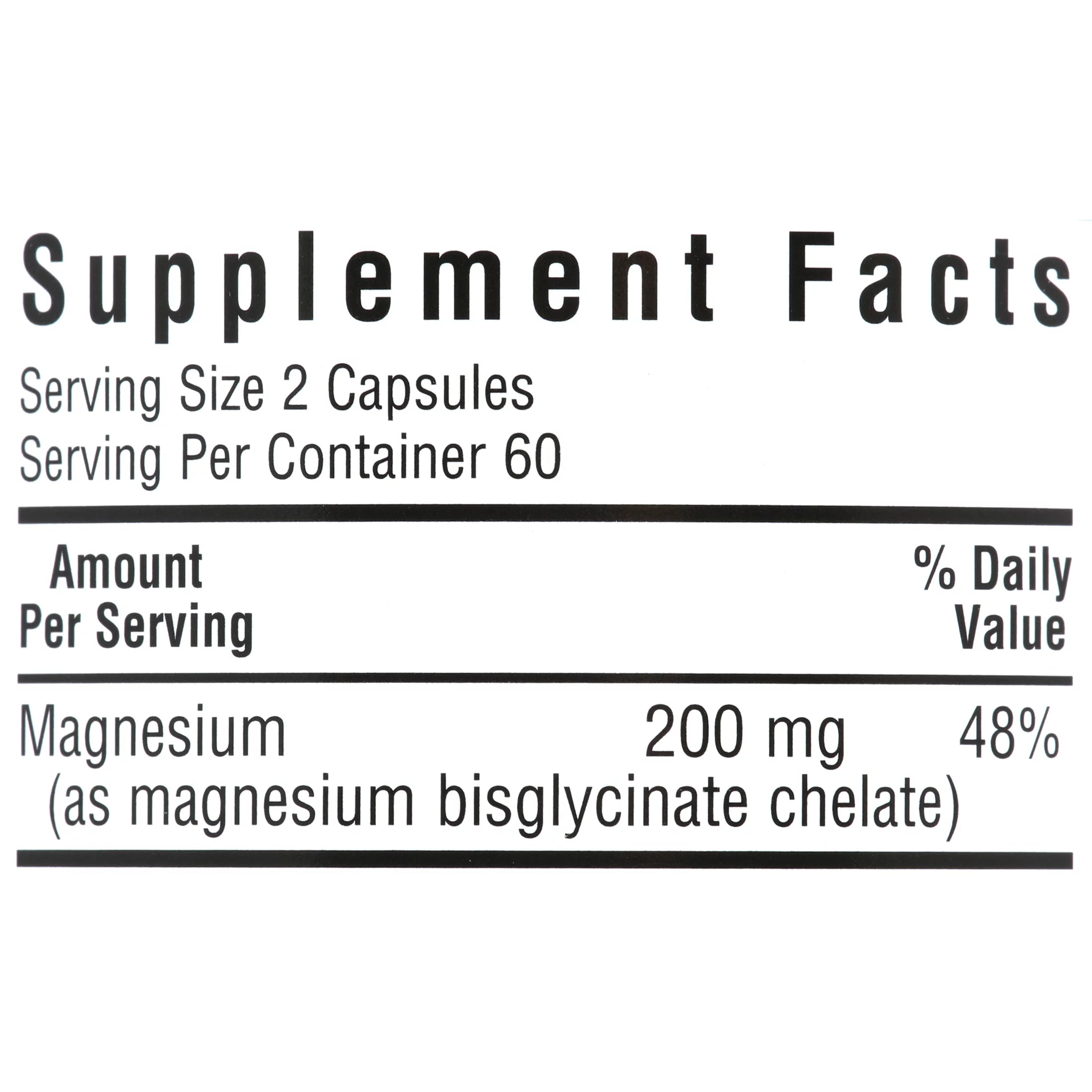 Bluebonnet Nutrition Chelated Magnesium 120 Vegetable Capsules W5188