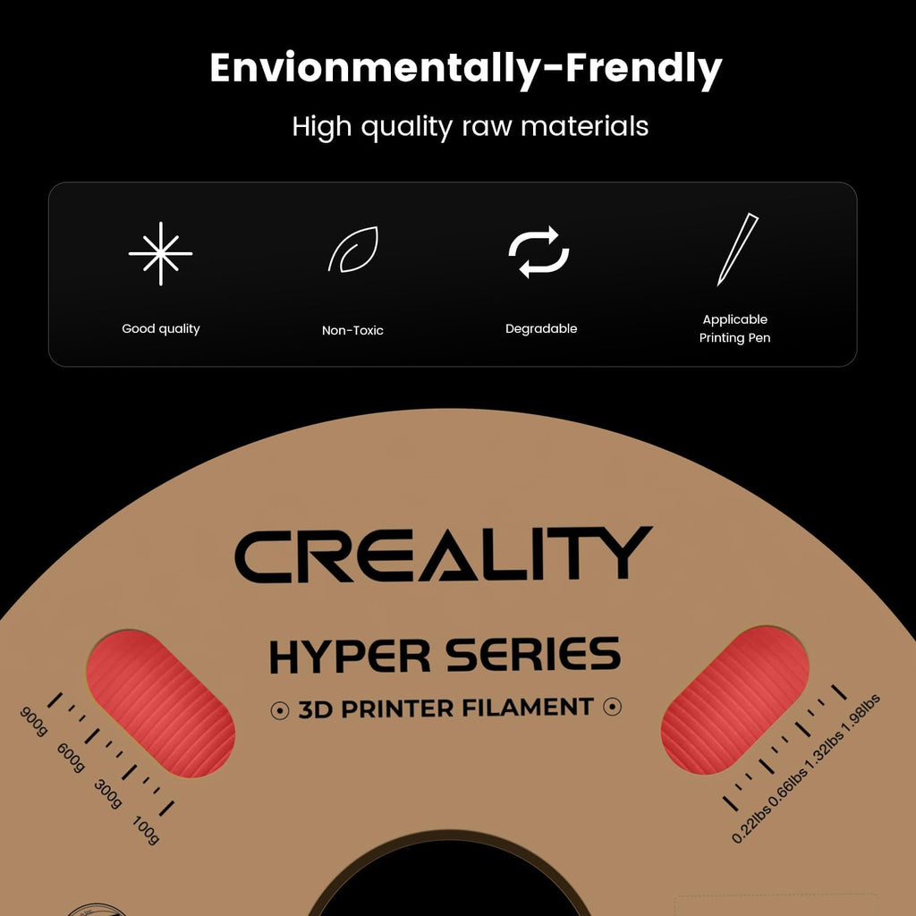 Creality Ender-3 V3 3D Printer with Direct Drive Extruder and PLA Red Filament A739
