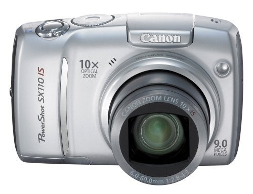 Canon Powershot SX110IS 9MP Digital Camera with 10x Optical Zoom (Black) F759457