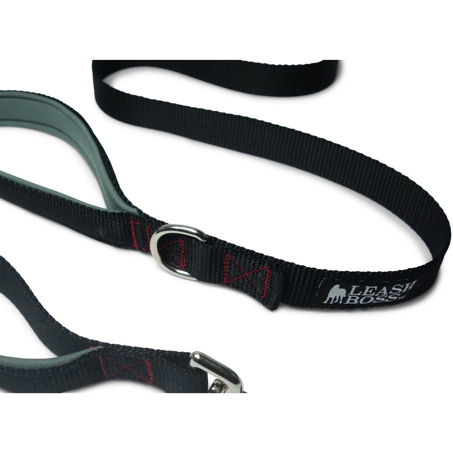 Leashboss Heavy Duty Dog Leash for Large Dogs with Double Handle Training Lead T7385