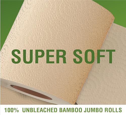 Bamboo Toilet Paper 3PLY 300 Sheets Unbleached FSC Certified Q195103