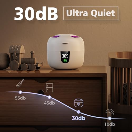 Ultrasonic Retainer Cleaner with Removable Tank for Aligners, Jewelry B601919