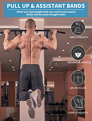 Resistance Bands Set for Pull Up Assistance and Muscle Training N108330