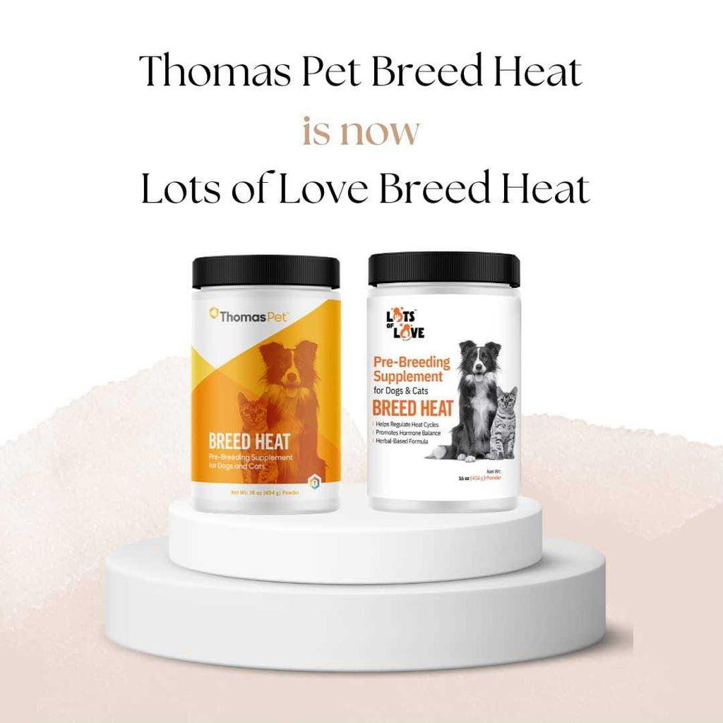 Lots of Love Pet Pro Breed Heat Breeding & Reproductive Supplement for Dogs & Cats T419310
