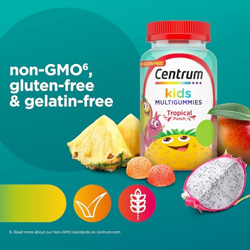 Centrum Kids Multivitamin Gummies, Tropical Punch, 150 Count G220