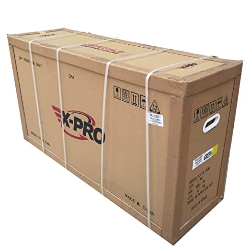 X-PRO 110cc Dirt Bike, Semi-Automatic, Kick Start, 14"/12" Tires, Black P277552