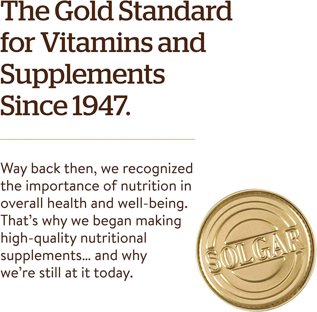 Solgar Folate 1000 mcg Tablets, Vegan, Gluten Free R778656
