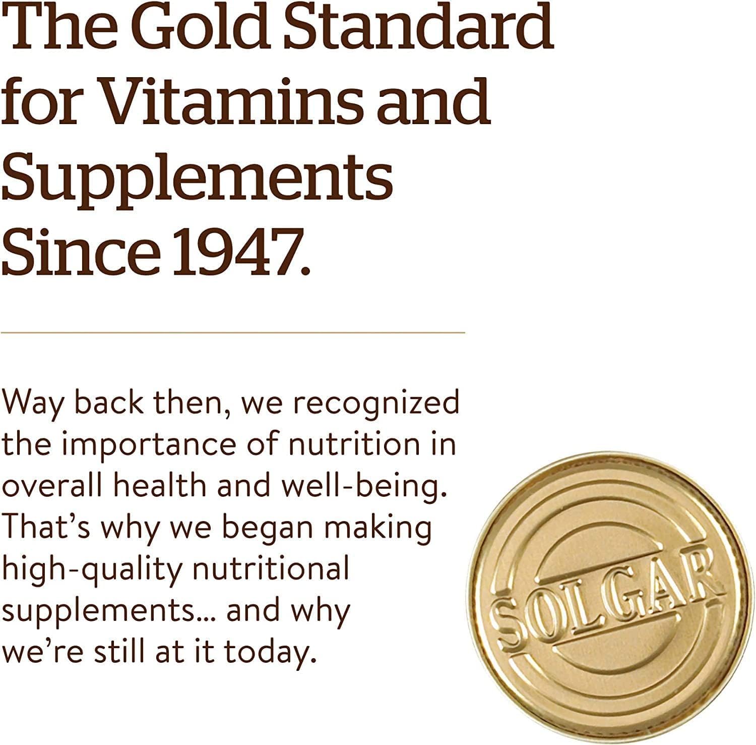 Solgar Folate 1000 mcg Tablets, Vegan, Gluten Free R778656