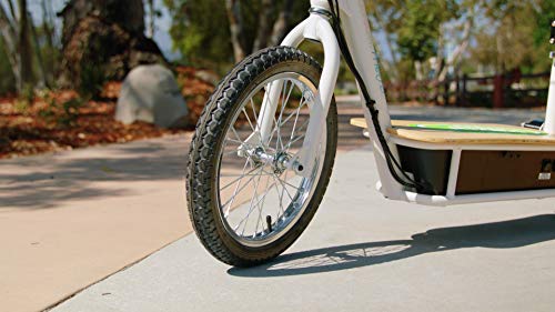 EcoSmart Metro Electric Scooter with Padded Seat and 16" Air-Filled Tires D946