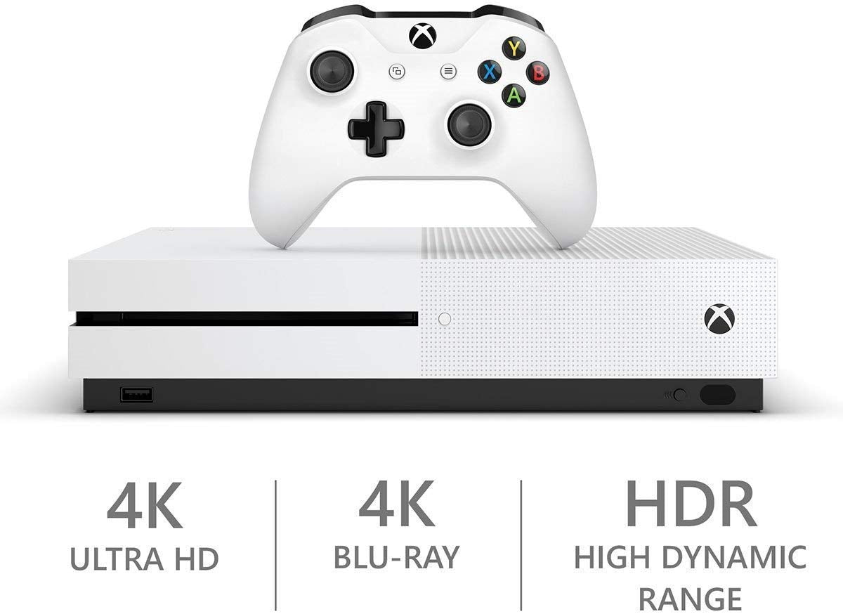 Microsoft Xbox One S 1TB NBA 2K19 Bundle with Sport Blue Wireless Controller O923197