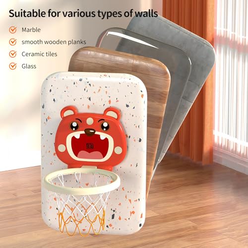 Geyiie Basketball Hoop for Kids, Adjustable Height, Portable Indoor Outdoor E21194