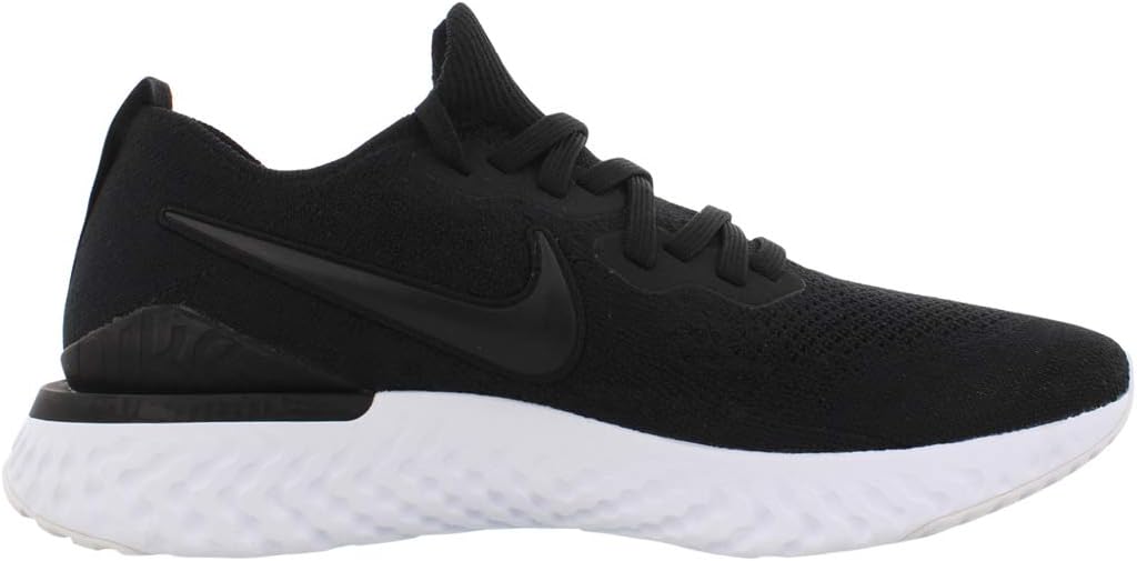 Nike Men's Epic React Flyknit Running Shoes, Black/Gunsmoke, 10 Y51667