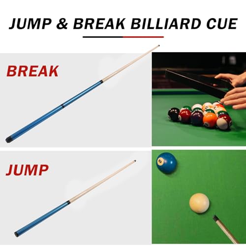 Heavy Hitter Jump Break Cue 2-Piece Pool Stick 21-25oz Q2578