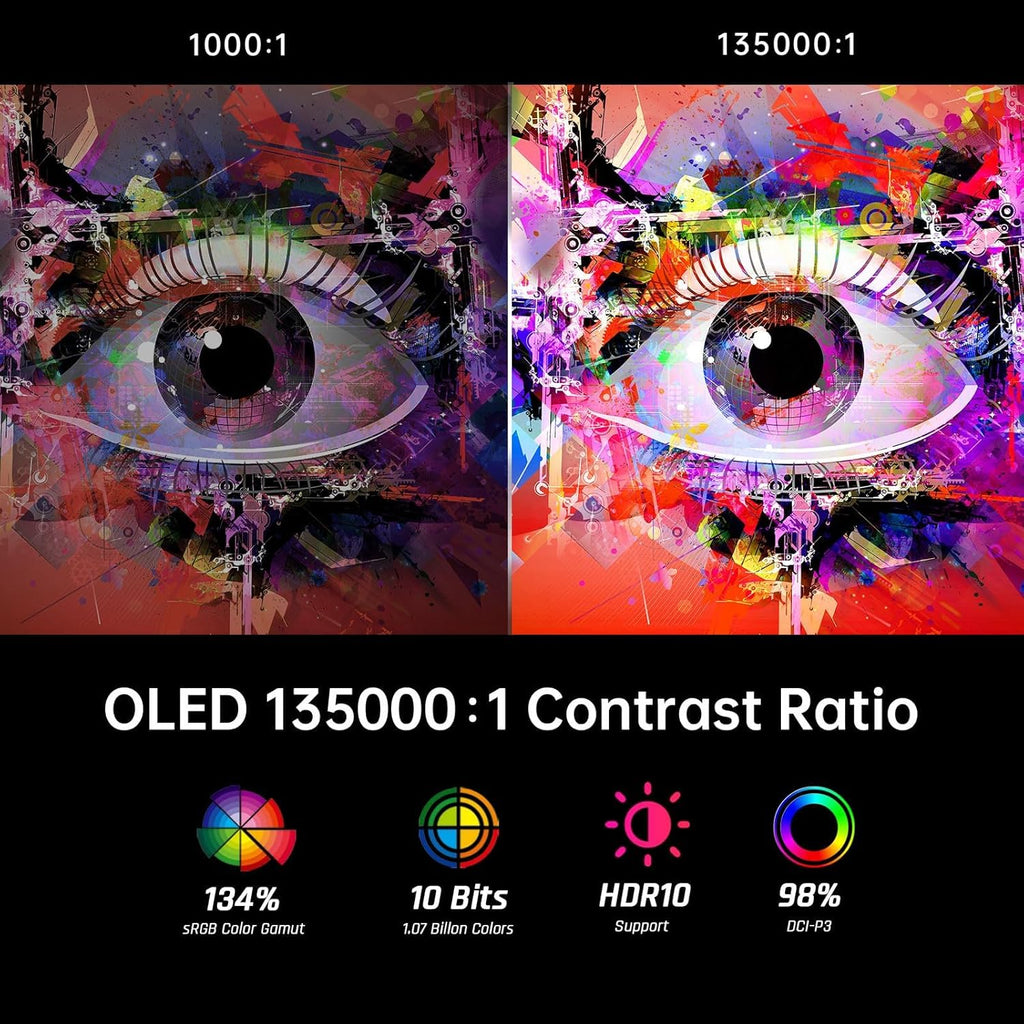 KTC 48 Inch 4K OLED Gaming Monitor, 138Hz, 0.1ms GTG E21323