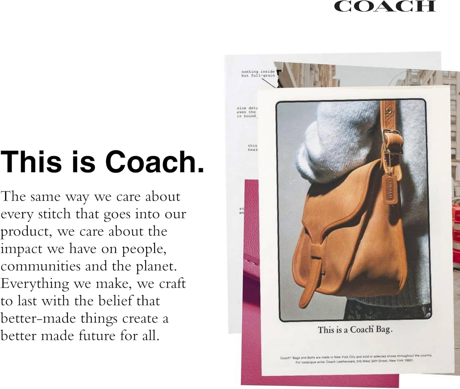 Coach Essential Card Case in Black U600866