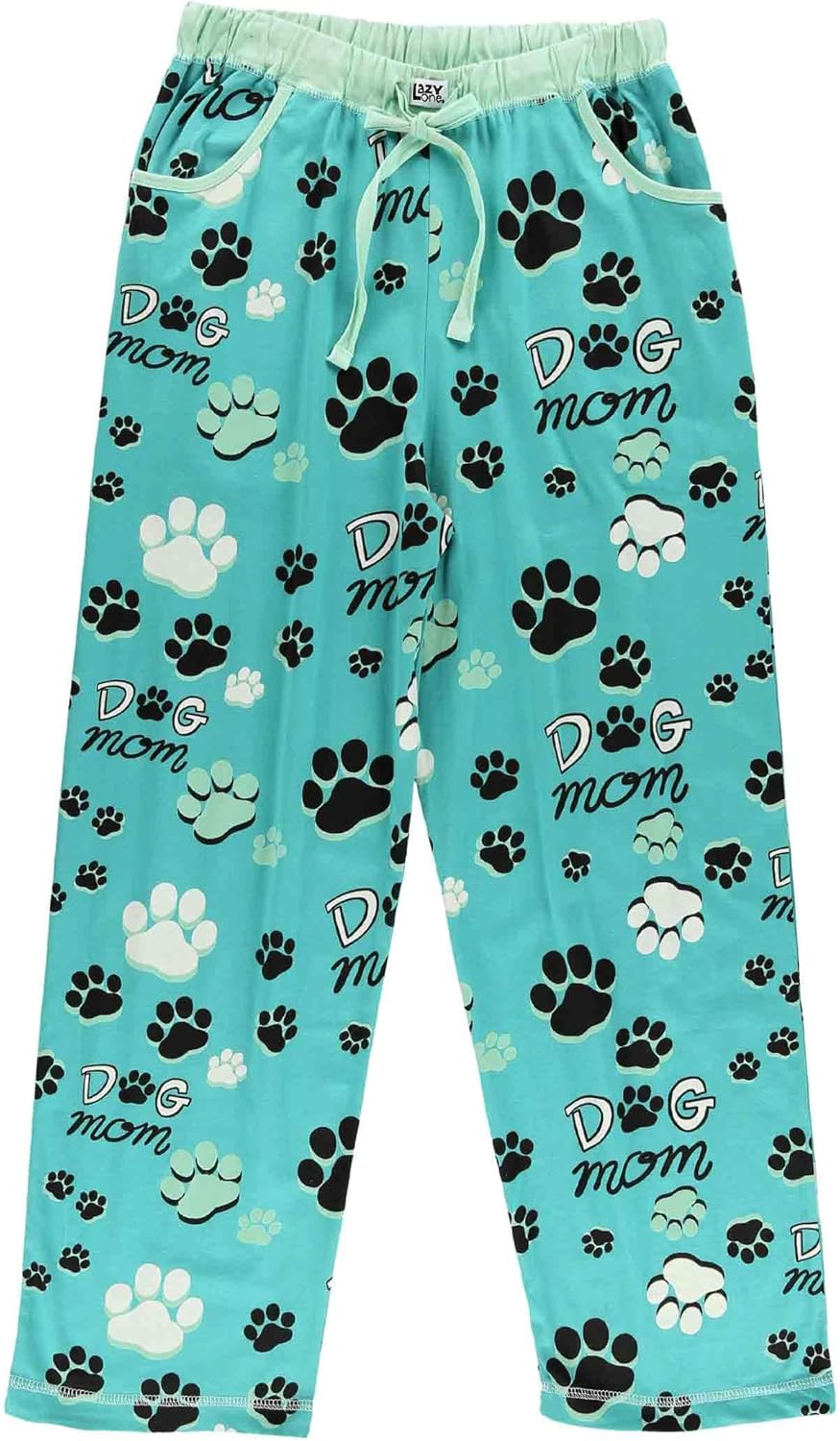 Lazy One Pajamas for Women, Dog Mom Pajama Set U43409