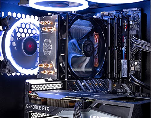 Skytech Shadow 3.0 Gaming PC Desktop, Intel Core i7, RTX 3060, 16GB RAM, 1TB SSD, Black V591840