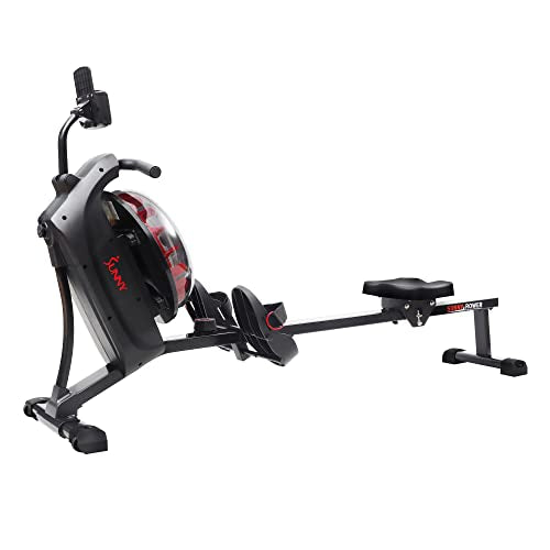 Sunny Health & Fitness Elite Water Rowing Machine T4389