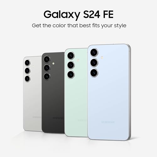 Samsung Galaxy S24 FE AI Phone 128GB Unlocked Android Smartphone, 50MP Camera, Mint H705116