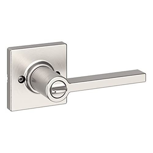 Kwikset Casey Interior Privacy Door Handle with Lock 10 Pack, Matte Black G103018