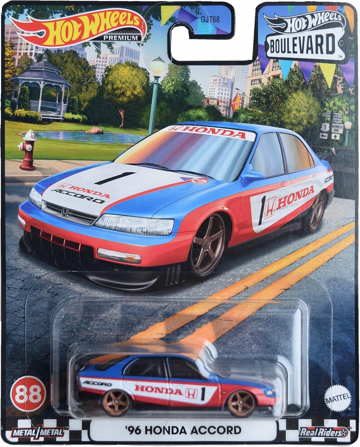 Mattel Hot Wheels '96 Honda Accord, Boulevard Series