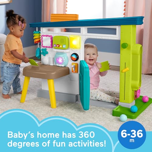 Fisher-Price Laugh & Learn Ultimate Playhouse Baby Toy with Smart Stages L2415
