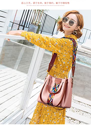 Women Fashion Handbags Tote Shoulder Satchel Purse Set 4pcs D753