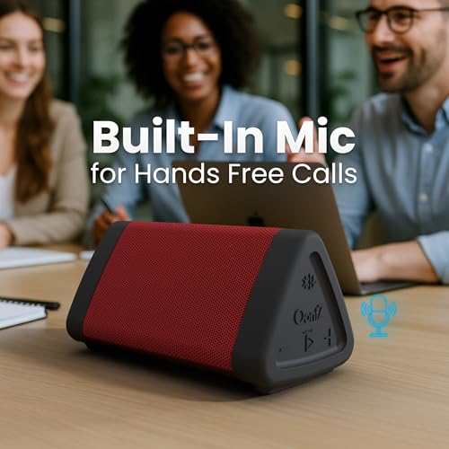 OontZ Angle 3 Portable Bluetooth 5.4 Speaker, IPX5 Water-Resistant, Black V1239