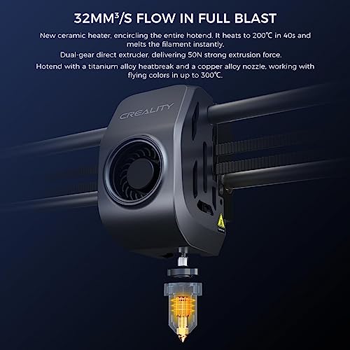 Creality K1 3D Printer 600mm/s High-Speed Direct Extruder C3868