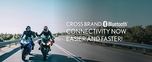 Cardo PACKTALK Edge Motorcycle Bluetooth Headset Intercom - Single Pack, Black T745612
