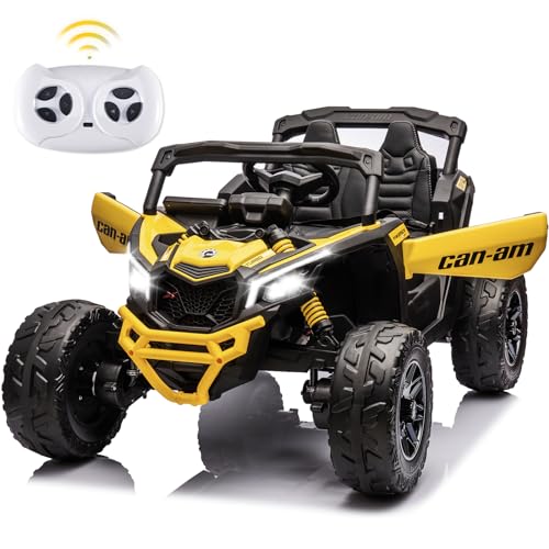 SOAR 24V Ride On UTV for Kids, 2 Seats Remote Control, Orange P95209