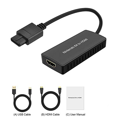 Y.D.F N64 to HDMI Converter for Nintendo 64, GameCube, SNES J652