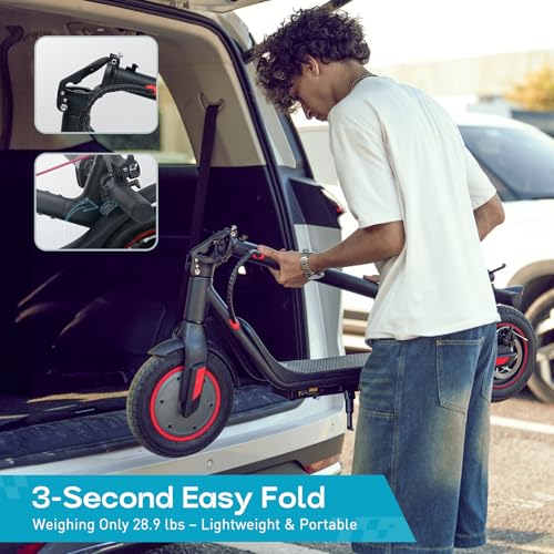 iScooter Electric Scooter for Adults, Long Range Commuting with Cruise Control F733591