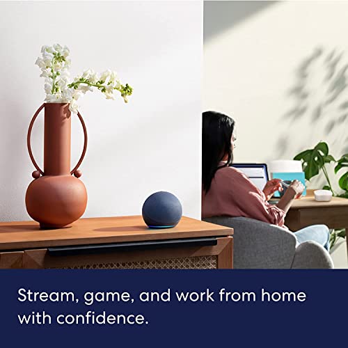 Amazon Echo (newest model) Alexa speaker with premium sound, Charcoal K5672