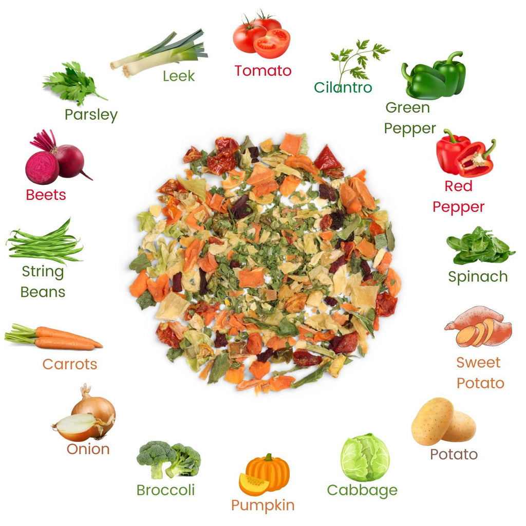 Garden Deluxe Vegetable Soup Mix by It’s Delish, 24 OZ, 16 Dehydrated Vegetables, No MSG, Vegan S430229