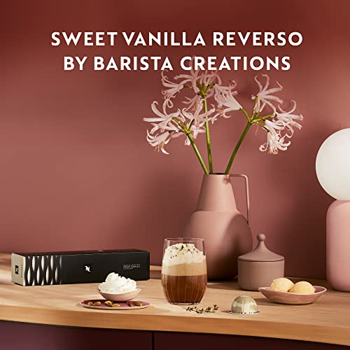 Nespresso Vertuo Barista Flavored Medium Roast Coffee Pods, 30 Count Z6730
