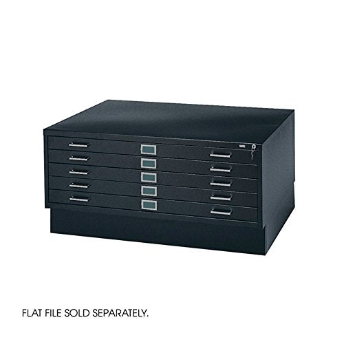 Safco Products 5-Drawer Flat File, 36" W x 24" D, White X8304