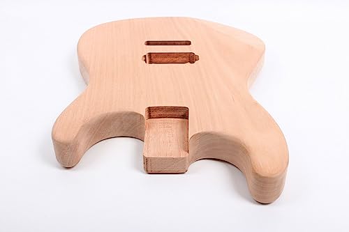 Mahogany Electric Guitar Body Blank Unfinished DIY ST Replacement S838