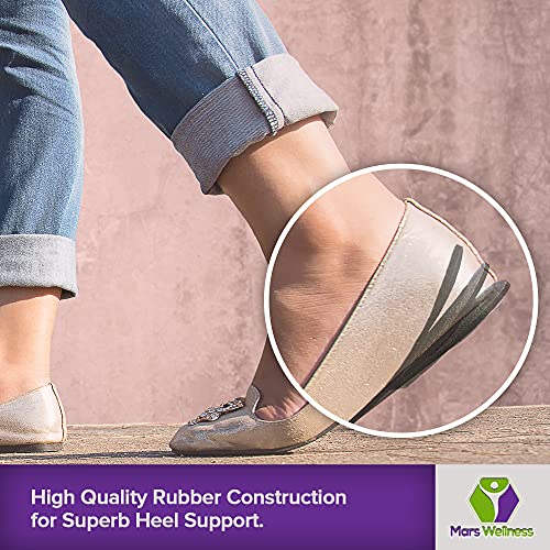 Adjustable Orthopedic Heel Lift for Heel Pain - Medium, 2 Pack, Brown G35210