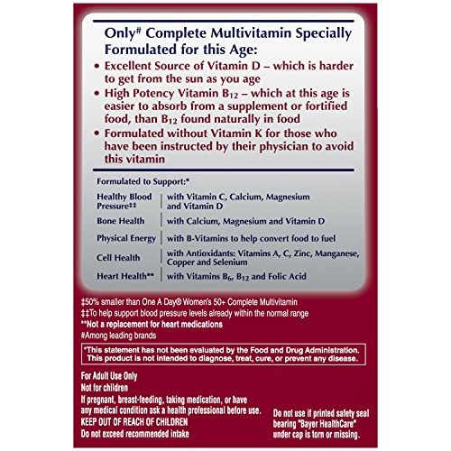 One A Day Proactive 65+ Multivitamin for Men & Women, 150 Count G293