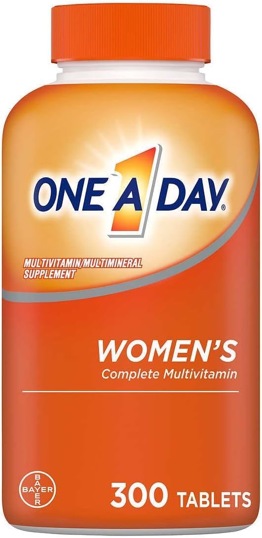 One A Day Women Under 50, 300 Tablets Multivitamin and Mineral Supplement.