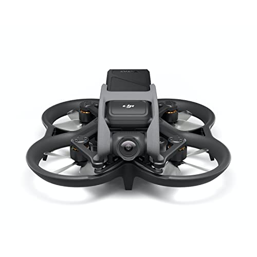 DJI Avata Explorer Combo, First-Person View Drone with Camera 4K, Super-Wide 155° FOV, Includes New RC Motion 2 and Goggles Integra Black, FAA Remote ID Compliant