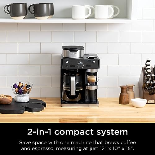 Ninja Espresso & Coffee Maker & Barista System, Black, CFN601 B20532