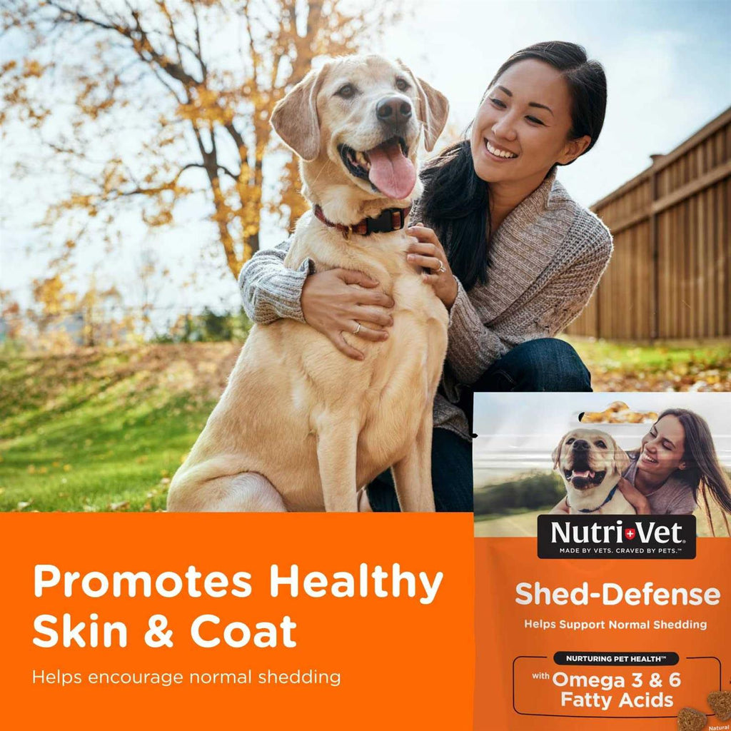 Nutri-Vet Shed Defense Soft Chews for Dogs V716328