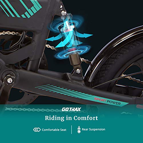 Gotrax EBE1 16" Folding Electric Bike, 500W, 25 Mile Range X158393