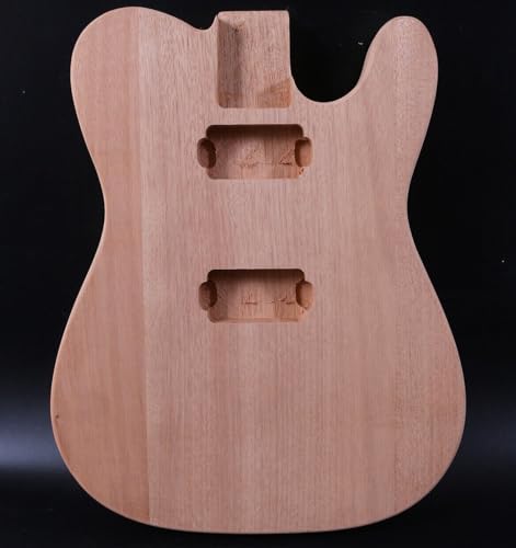 Mahogany Unfinished HH Electric Guitar Body D71277