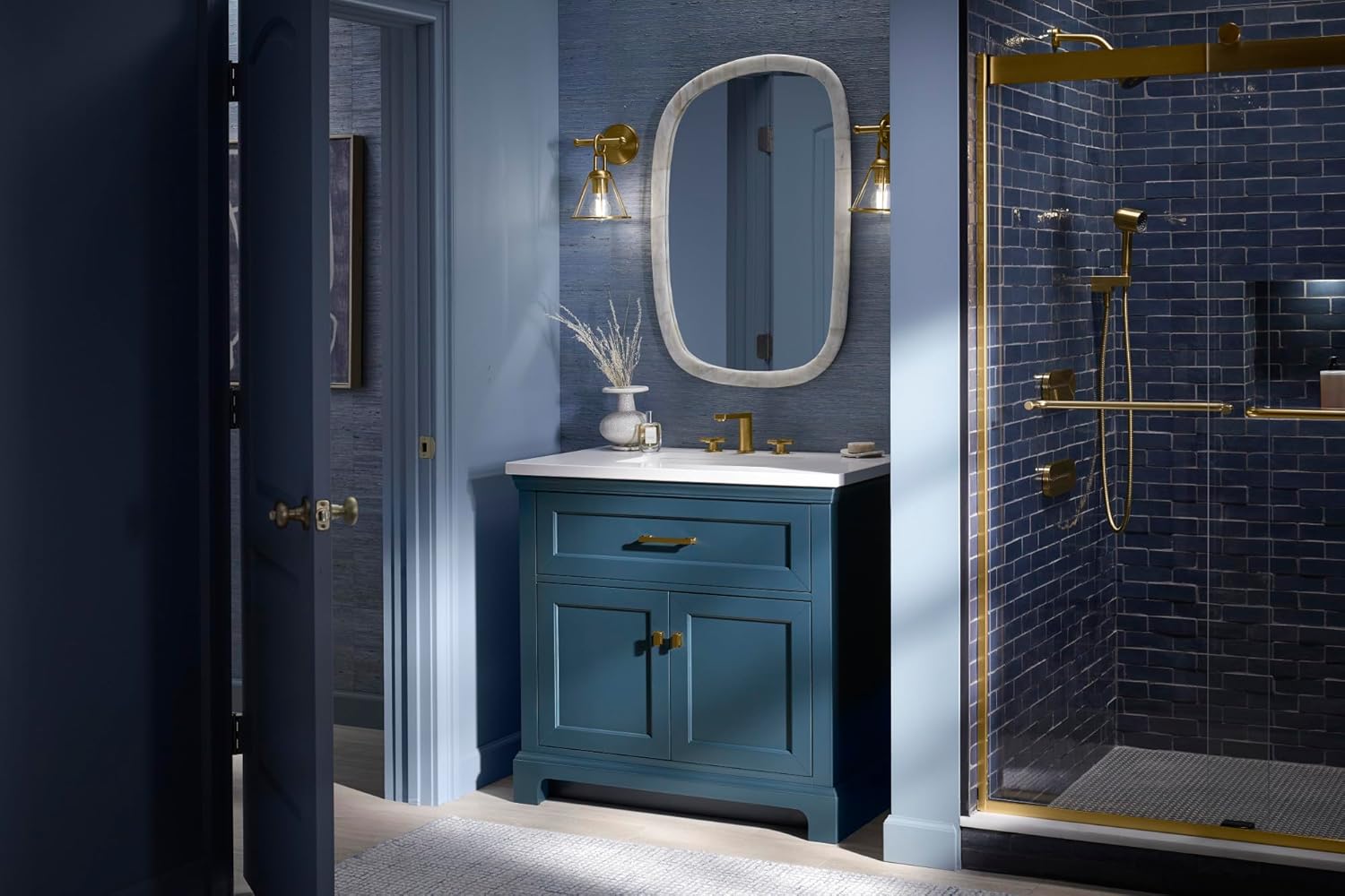KOHLER Charlemont 24 in. Bathroom Vanity with Sink and Quartz Top J823937